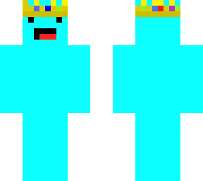 blue guy collab with technoblade