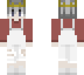 ghost with crown