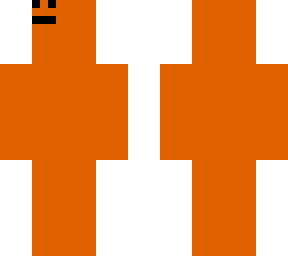 goofy orange man