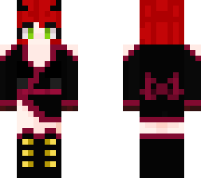 LadyEvil Ninja Minecraft Skin