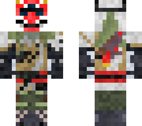 spectre : ninja outfit - red