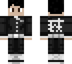 black hair demon slayer