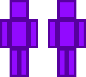 cube man (purple)