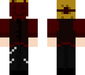 demon red suit