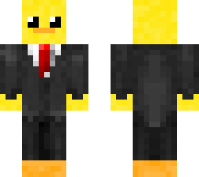 duck in a suit