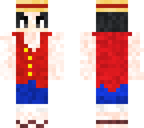 i made this skin because all the other luffy skins sucked