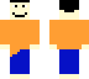 my first minecraft skin