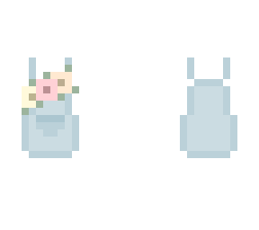 overalls w/ flowers