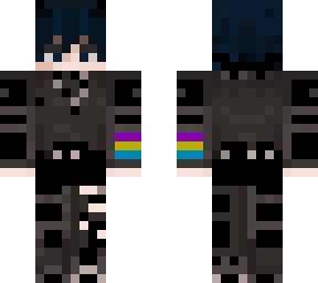 pan blue haired demon