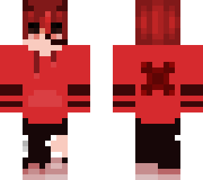 red glitch side