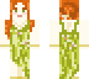 red head with green eyes