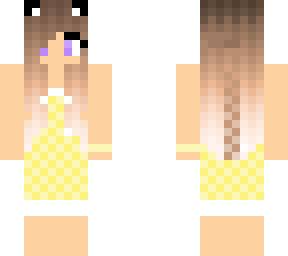 girl in spotty dress