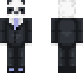 panda in a suit (slim)