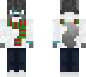wolf with scarf