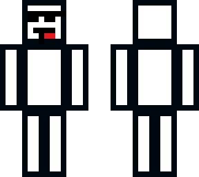 black outline
