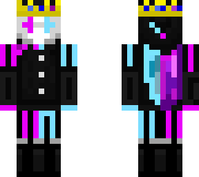 blue & purple clownperce
