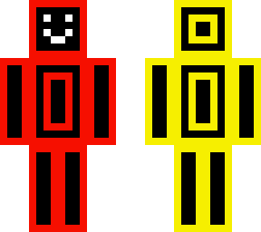 colorful happy void boy