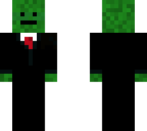 grass man with a suit (slim)