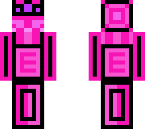 neon pink girl