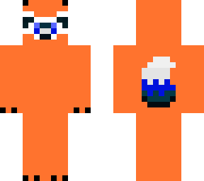 orange wolf