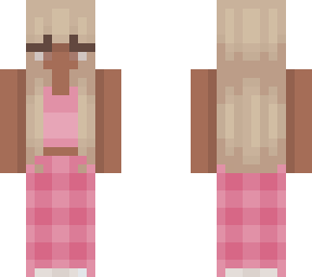 pink headphones - black girl