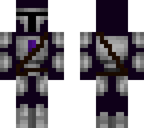 purple mandolorian sash