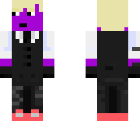 purple suit