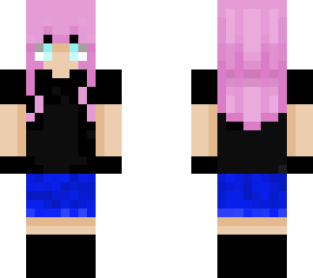 random pink hair