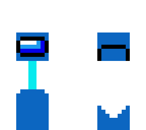 scientist blue amungus