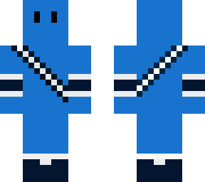 some blue due