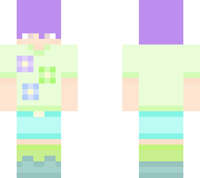 purple hair guy - update