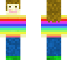 rainbow girl