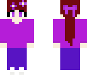 ~cute purple girl~