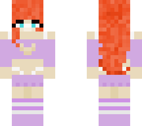 (reskin) cute girl with ginger hair