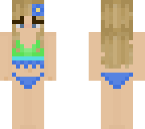 basic bikini girl