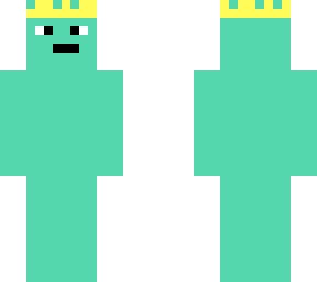 blue guy with a crown