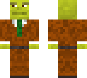 brown suit shrek