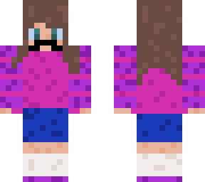 cute girl (boy underneath) *mustached*