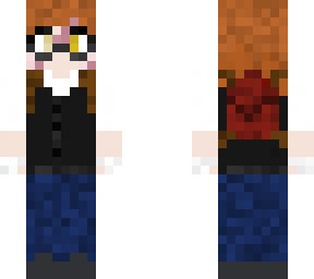 genlosers! jaybird [with glasses] (minecraft oc/persona)