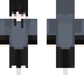 gray hoodie boy