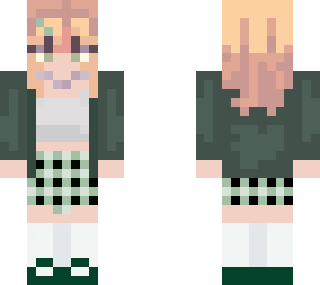 green outfit me