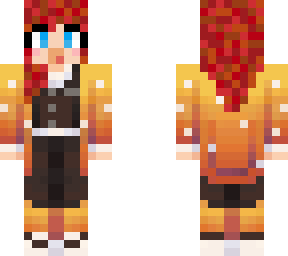 me in zenitsu costume