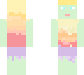 pastel torch flower