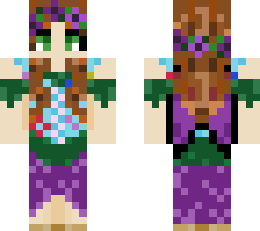 renaissance fairy purple skirt