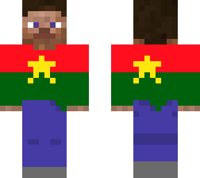 steve burkina faso flag