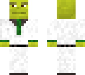 white suit shrek