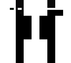 black and white