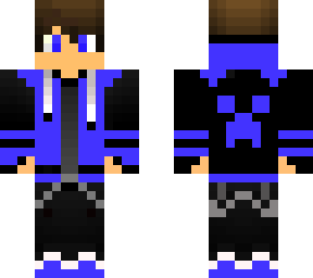 blue gamer boy