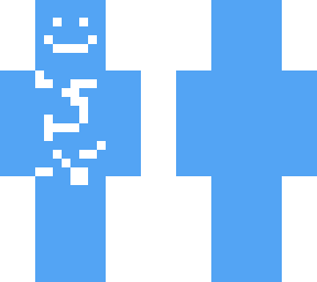 blue man