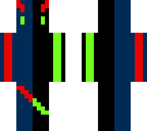 blue white, red green